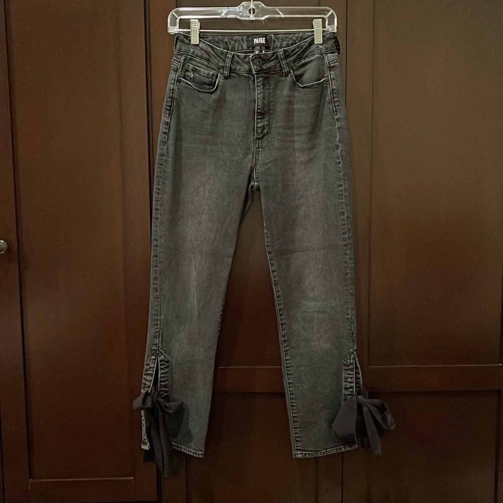 Paige Black Jeans. Size 27.